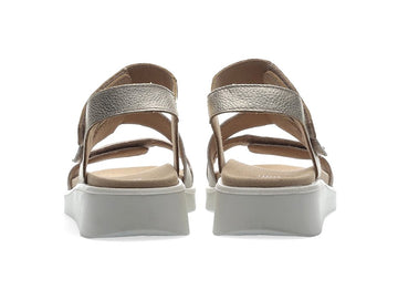 Ara Madeira Comfort Sandals Removable Footbed 3 Straps Wedge