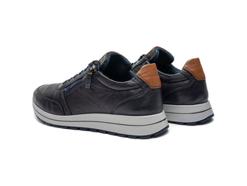 Ara Scarpe Uomo Matteo 2.0 Stringate con Zip Laterale in Pelle