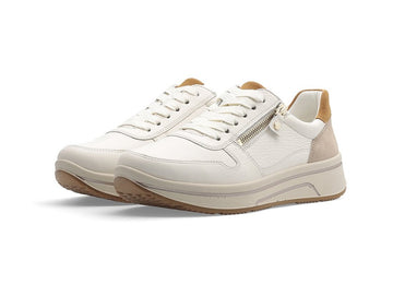 Ara Sapporo Women's Comfort Shoes Lace-up Zip Upper Leather