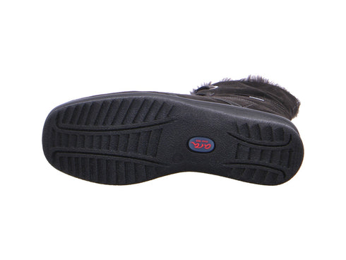 Ara Munchen Winter Boots Goretex Laces with Zip Suede