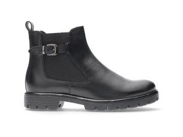 Ara Donna Stivaletti Bristol Invernali con Cinturino Tomaia Pelle Nera 29609-01g