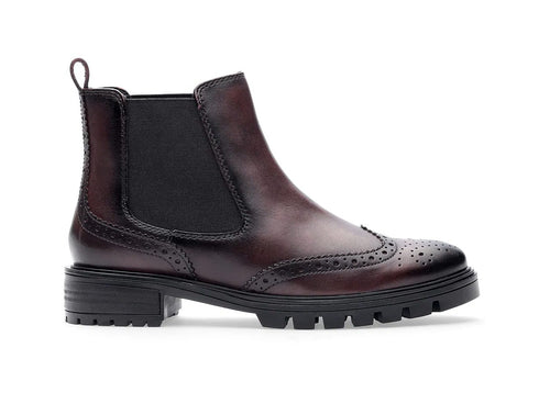 Ara Stivaletto Tulsa Invernale Donna Chelsea Boots Tomaia Pelle Marrone 29514-19G