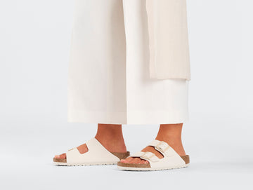 Birkenstock Women's Arizona Slipper 2 Straps Upper Birko-Flor