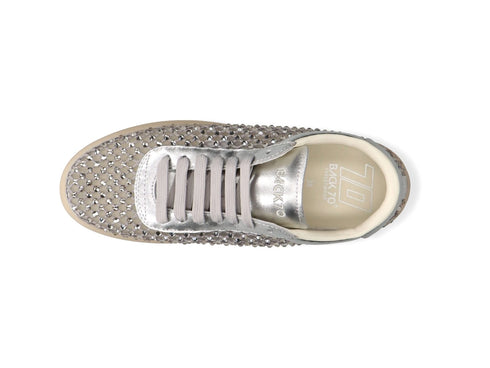 Back 70 Sneakers Donna Strass Big Smart Silver