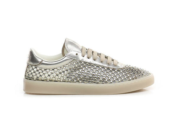 Back 70 Sneakers Donna Strass Big Smart Silver 108041