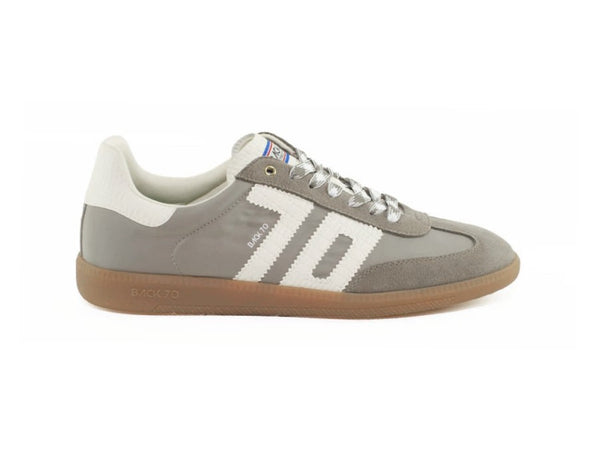 Back 70 Sneakers Uomo Versatili, Stilose e Comode in Tessuto Grigio GHOST 09