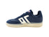 Back 70 Sneaker Boston Uomo in Pelle e Suede Blu con Suola Ice