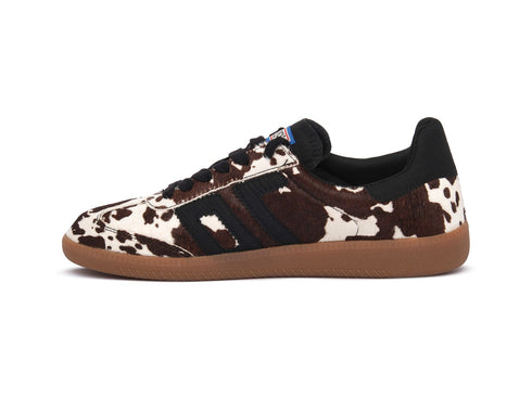 Back 70 Women's Cloud Sneaker in Calfskin with Cow Print