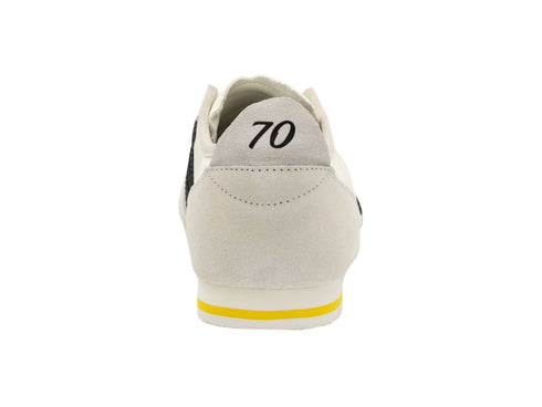 Back 70 Men's Sneaker Leon White Black Spring Summer