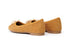 Francesco Milano Suede Ballerinas with Bow