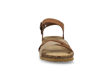 Women's Sandal BioNatura Fregene Nubuck Multi Wedge