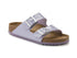 Birkenstock Arizona Slippers 2 Buckles Patent Purple Fog