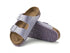 Birkenstock Arizona Slippers 2 Buckles Patent Purple Fog
