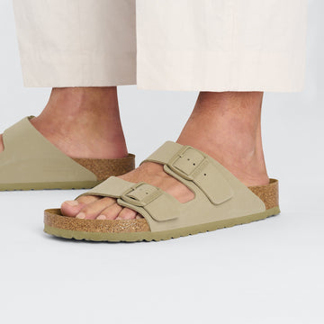 Birkenstock Arizona Faded Khaki Comfort Naturale e Stile Autentico