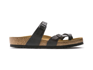 Birkenstock Mayari Donna Ciabatte Infradito Birko-Flor Nero