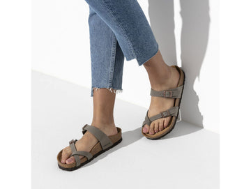 Birkenstock Women's Mayari Birko-Flor Stone Sandals