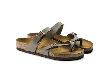 Birkenstock Women's Mayari Birko-Flor Stone Sandals