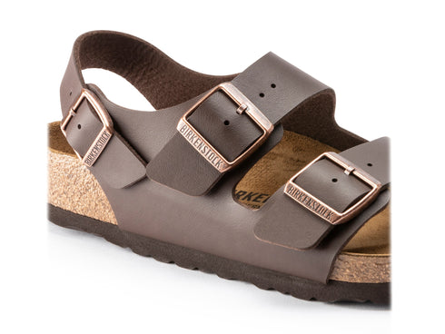 Birkenstock Men Milan Birko-Flor Sandals with 2 Buckles