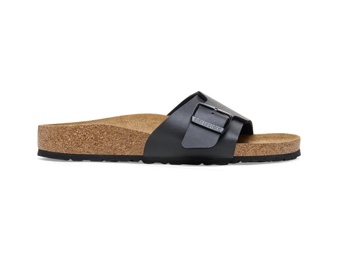 Birkenstock Catalina Ciabatta Donna 1 Fibbia Birko-Flor Nero 1026473