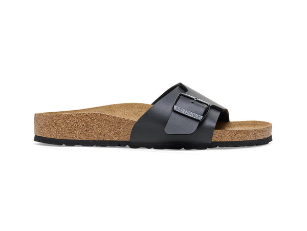 Birkenstock Catalina Ciabatta Donna 1 Fibbia Birko-Flor Nero 1026473