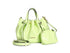 CafèNoir Mini Borsa a Secchiello Verde Lime con Pochette C3WD0809-G001