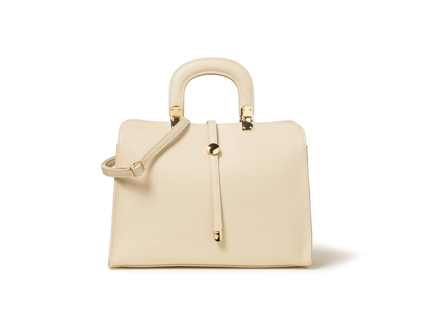 Melluso Borsa a Mano Professionale in Pelle Martellata Beige BOR523-250550