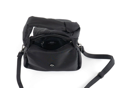 Victoria Mini Studded Nylon Shoulder Bag