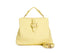 CafèNoir Borsa a Mano Morbida Gialla con Manico Intrecciato C3NC0805-Z001
