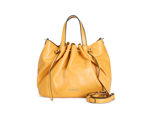 CafèNoir Borsa a Secchiello Arancione con Arricciatura C3WD0808-R003