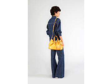 CafèNoir Orange Bucket Bag