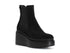 CafèNoir Chelsea Boots with Wedge Suede Leather Upper