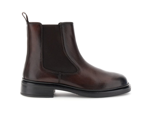 CafèNoir Tronchetto Donna con Elastico in Pelle Testa Moro c1ge1001-m012