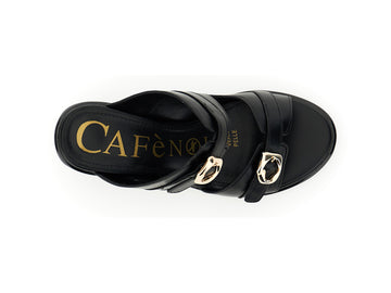 CafèNoir Sandali Sintetico Nero - Dettaglio punta C1MA9955N001