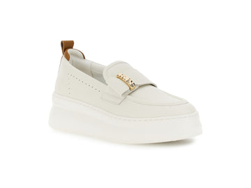 CafèNoir Mocassini Donna Bianco Casual - C1DS1032W022
