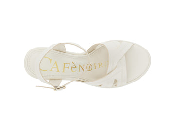 CafèNoir Sandali Sintetico Bianco - Dettaglio punta C1MA9901W022