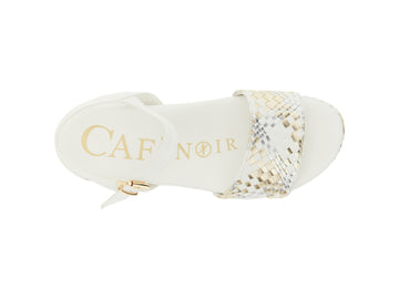 CafèNoir Sandali Sintetico Argento - Dettaglio punta C1LA9032L003