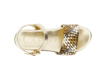 CafèNoir Sandali Sintetico Bronzo - Dettaglio punta C1LA9032L014