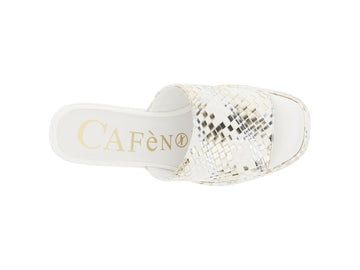 CafèNoir Sandali Sintetico Argento - Dettaglio punta C1GG9917L003