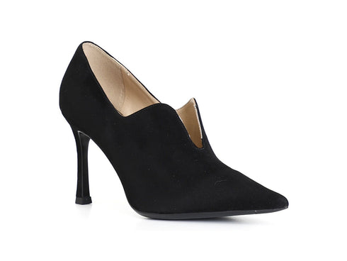 CafèNoir Donna Scarpe Eleganti Accollate in Camoscio Tacco Alto