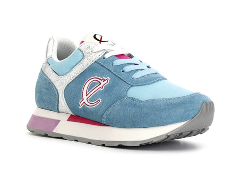 CafèNoir Sneakers Upper Glitter Leather Suede Fabric