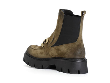 CafèNoir Chelsea Boot Suede Leather Upper