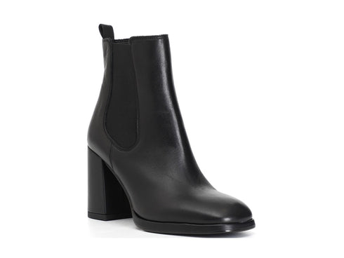 CafèNoir Stivaletti Chelsea con Tacco Alto Tomaia Pelle