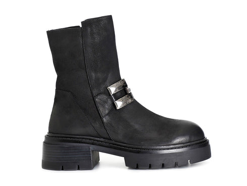 CafèNoir Stivaletti Nabuk: Versatili per Ogni Outfit Autunno/Inverno Nero C1FB7003-N001