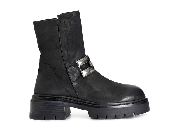 CafèNoir Stivaletti Nabuk: Versatili per Ogni Outfit Autunno/Inverno Nero C1FB7003-N001