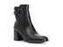CafèNoir Ankle Boots with Strap and Buckle Leather Upper