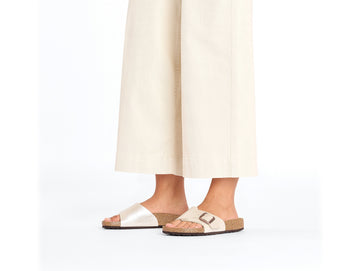 Birkenstock Catalina Slipper 1 Buckle Upper Birko-Flor