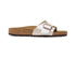 Birkenstock Catalina Ciabatta 1 Fibbia Tomaia in Birko-Flor Pearl White Bianco 1026631