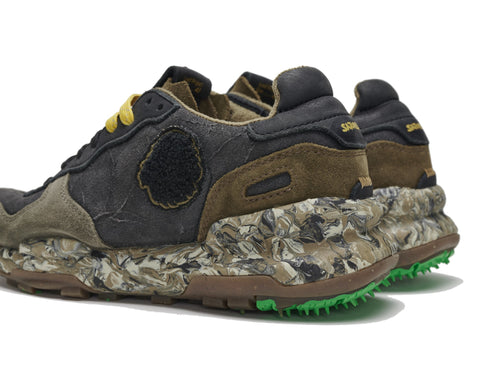 Satorisan Chacrona Scarpe Uomo in Pelle Scamosciata Premium