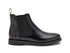 Frau Donna Chelsea Boots profilo Micro Borchie Tomaia Pelle Nera 98s7