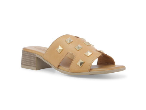 Melluso Ciabatta Casual Tacco Comodo Tomaia Pelle